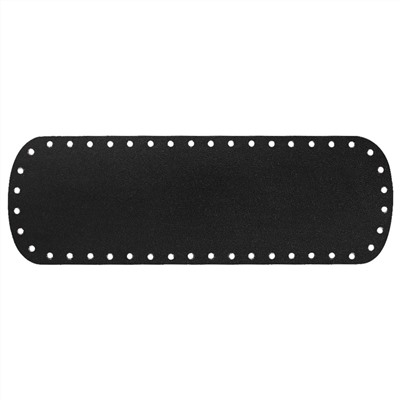Кожа - Дно для сумки 10 х 30 см. Royal black