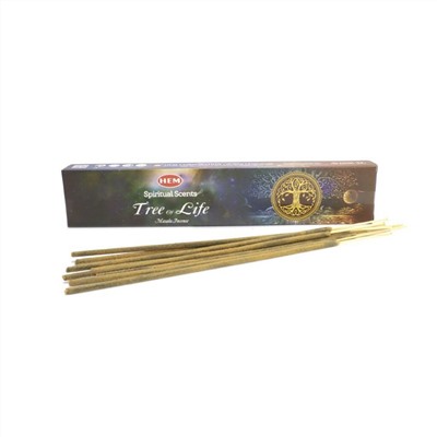 Spiritual Scents TREE OF LIFE Masala Incense, Hem (ДЕРЕВО ЖИЗНИ масала благовония, Хем), 15 г.