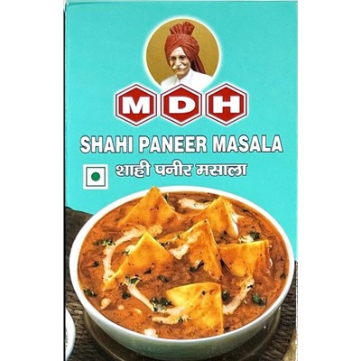 SHAHI PANEER Masala, MDH (ШАХИ ПАНИР МАСАЛА, Приправа для Сыра, Махашиан Ди Хатти), 100 г.