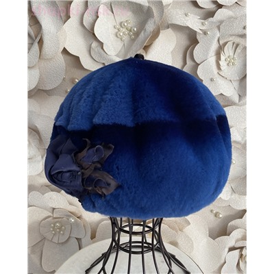 Француз Роза кролик рекс Берет женский (56-58)