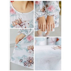 Платье Моана цветы хлопка