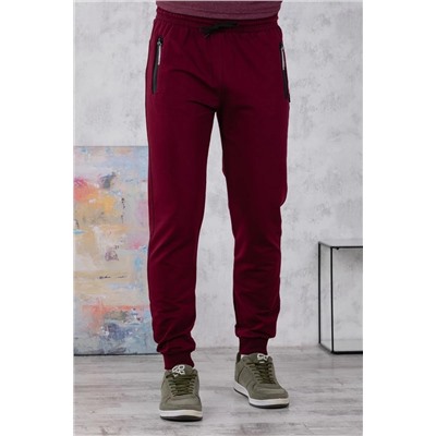 брюки спортивные 
            3.MM104A-бордовый