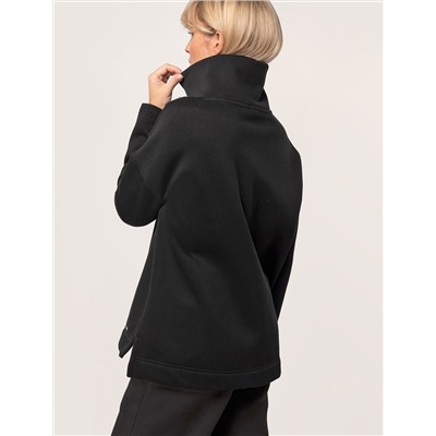 Джемпер из премиального футера трехнитки с начесом