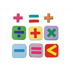 Развивающая игра «Арифметика» (деревянные цифры и знаки) Baby Toys Wood