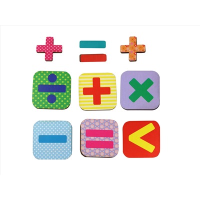 Развивающая игра «Арифметика» (деревянные цифры и знаки) Baby Toys Wood