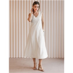 Платье из плотного лиоцелла