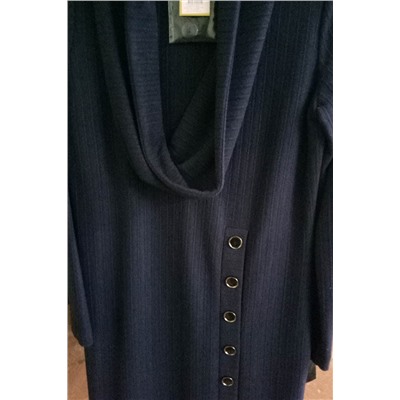 Vitol Fashion В-1000 синий, Платье