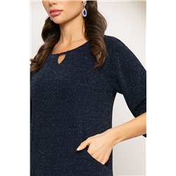 Платье "Венецианская ночь" (сапфир) П7827