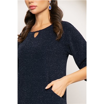 Платье "Венецианская ночь" (сапфир) П7827