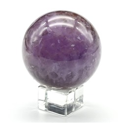 Шар из аметиста и агата, диаметр 54мм, 225г