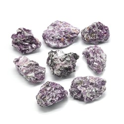 Лепидолит кристаллическое образование, 35*25*20мм, 11-19г