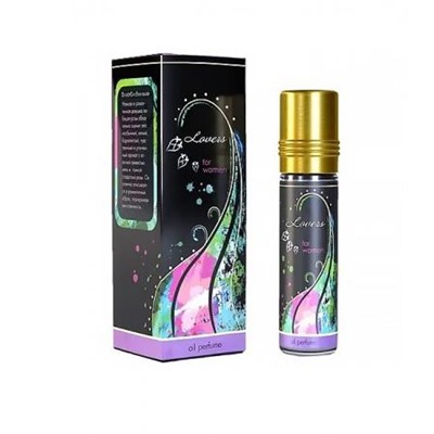 LOVERS for women, Shams Natural Oils (ВЛЮБЛЕННЫЕ женские духи на основе масла, персик-мускус), 10 мл.