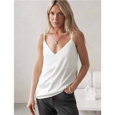 Топ из сатина