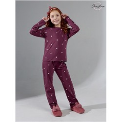 Костюм Дорса МАХ сердца на бордо МФ