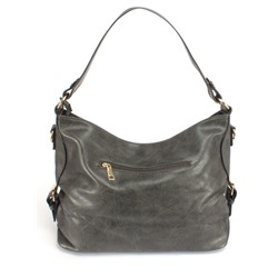 Сумка женская искусственная кожа BST-7872,  1отдел,  плечевой ремень,  серый 250187