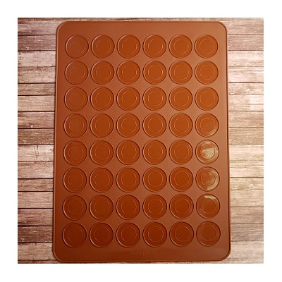 Коврик силиконовый для макарун, 28*38 см