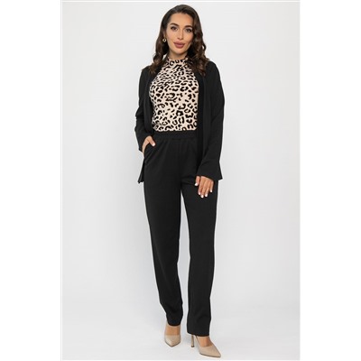 Костюм брючный Альпия (черный) К14301-9М