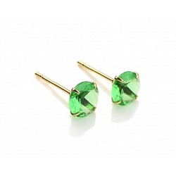 Серьги-гвоздики PR1469 -8 салат