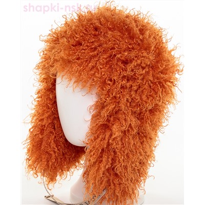 Лама экомех козлик Ушанка женская флис (56-57)