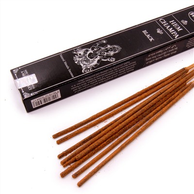 Natural Masala Incense HEM CHAMPA BLACK (Благовония пыльцовые Чампа Блэк, Хем), 15 г.