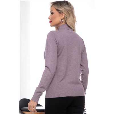 Водолазка Осенняя история (пыльно-фиолетовая) Б14539-20М