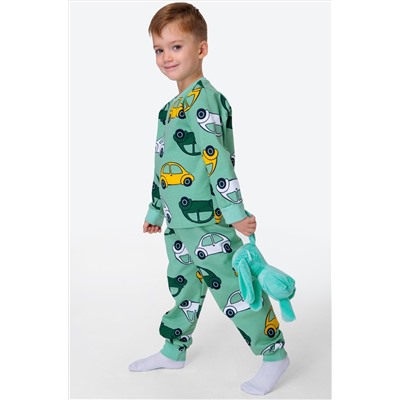 Пижама из футера с начесом для мальчика Happyfox