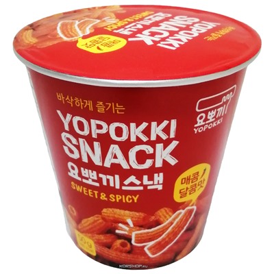 Сладко-острые снеки Yopokki, Корея, 50 г Акция
