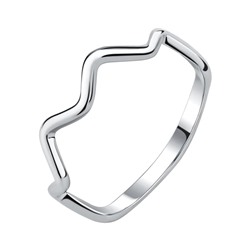 Кольцо из серебра без вставки, Л-11866