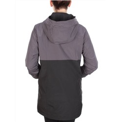 FY-197 GRAY/BLACK Ветровка женская АЛИСА (65% хлопок, 35% полиэстер) размер 52
