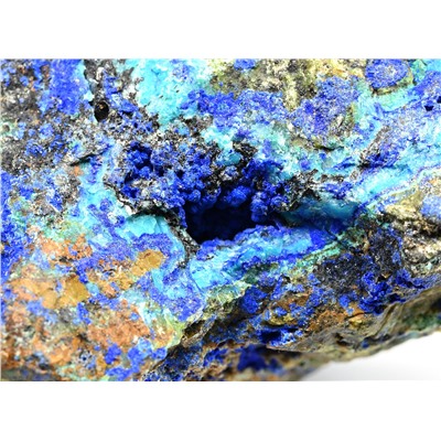 Азурмалахит камень 83*42*46мм, 140-149г