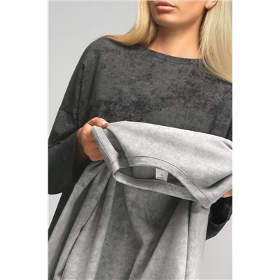 Женский лонгслив оверсайз Happyfox