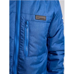 Бомбер удлиненный ультрамарин