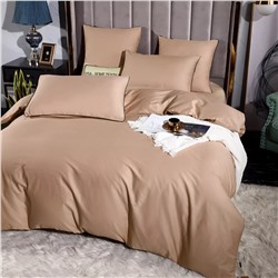 Комплект постельного белья Однотонный Сатин Элитный OCE015