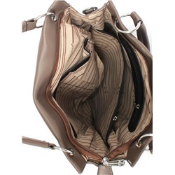 Сумка женская искусственная кожа Kenguluna-21564,  1отд+карм/перег,  плечевой ремень,  капучино SALE 256960