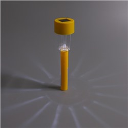 INBLOOM Фонарь садовый на солн. батарее, 4,5x4,5x31см, 1x1.2V 40mAh NI-MH, 1LED*белый