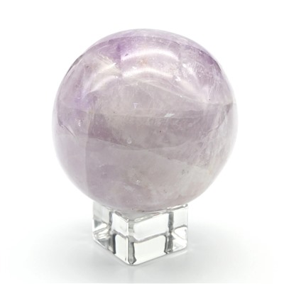 Шар из аметиста, диаметр 59-60мм, 305гр, сорт 2