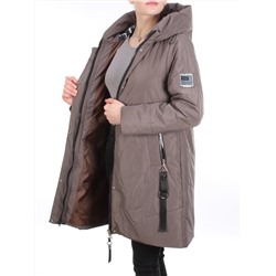 Z619-1 DARK BEIGE Куртка демисезонная женская (100 гр. синтепон) размер 50 российский
