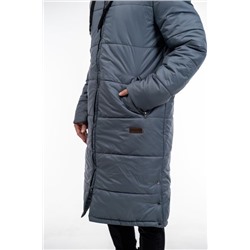 Пальто зимнее "Симпл" серый