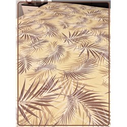 Простыня Ивановская бязь Тропикана вид 1/1 бежевый