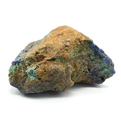 Азурмалахит камень 101*78*49мм, 350г