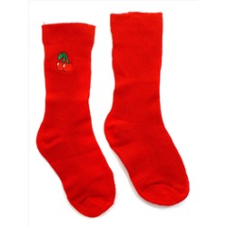 Детские носки 3-5 лет 15-18 см  "Fruit" Вишенки