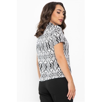 Поло Тренди (белое/узор) Б14094-10М