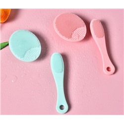 Sale! Набор силиконовых щеточек для очищения, массажа лица и Т-зоны, 1 шт.