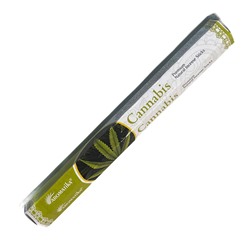 Aromatika CANNABIS Incense Sticks (КАННАБИС ароматические палочки, Ароматика), шестигранник, 20 палочек.