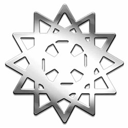 Амулет Серия Символы №07 Звезда Эрцгамма медицинская сталь SH 903407