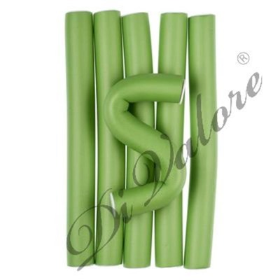 Бигуди Бумеранг (диаметр 2,2см,длина 21см)/6шт зеленые 301207 Di Valore
