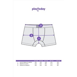 Трусы, 2 шт. PLAYTODAY #1023312
