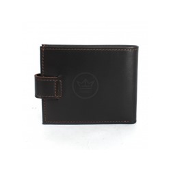 Портмоне мужское Croco-ПР-908 натуральная кожа 3 отд,  3 карм,  коричневый матовый (5)  239905