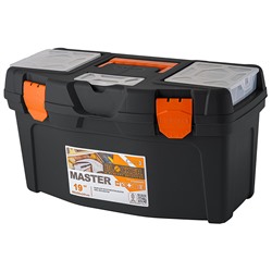 Ящик для инструментов Master 19" BR6005ЧРОР чёрный/оранжевый