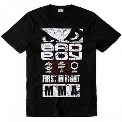 Футболка "Bad Boy First in Fight"